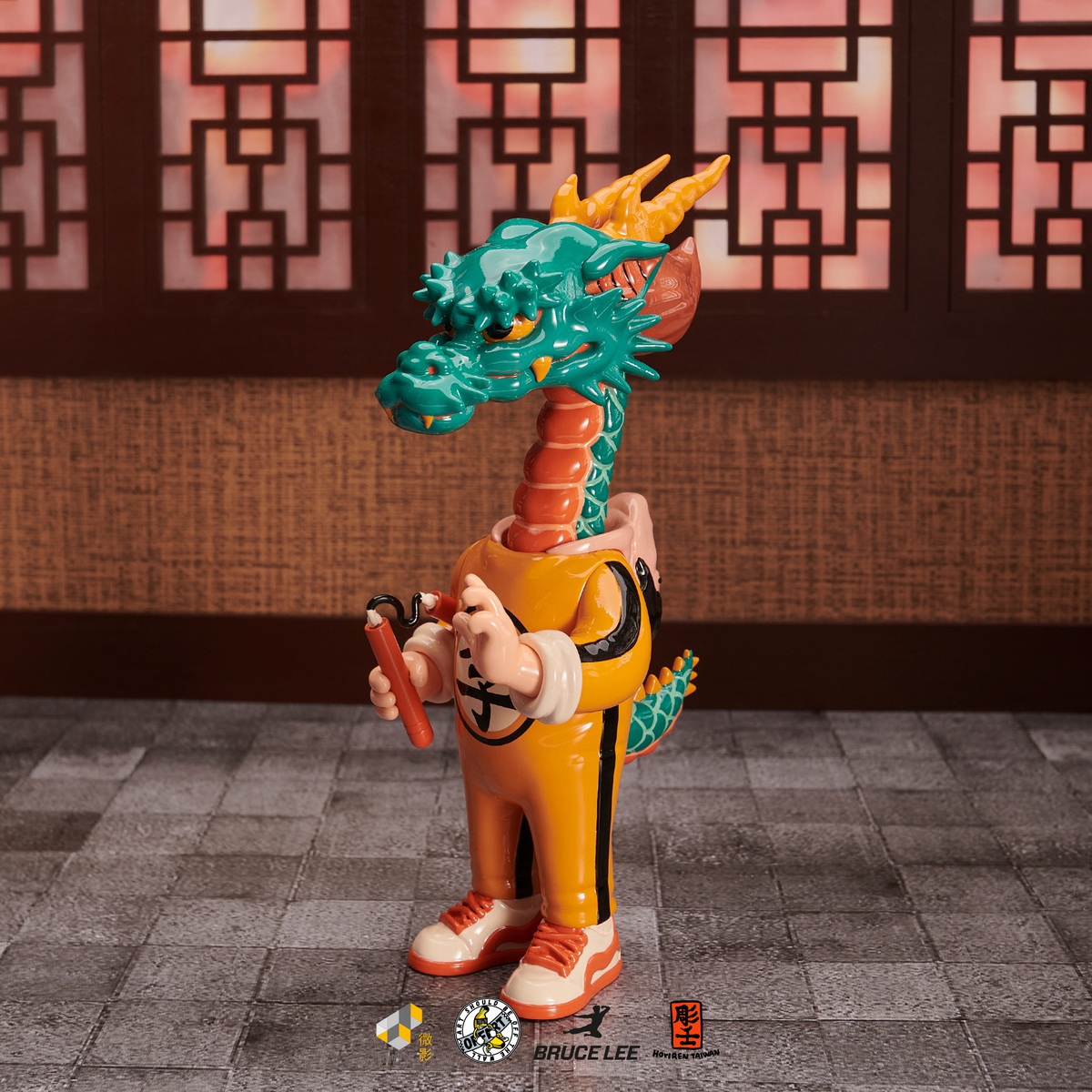 [พร้อมส่ง ]TINY X OFFART Horiren Like A Dragon Bruce Lee