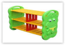 ชั้นวางรองเท้า 3 ชั้น ,ชั้นวางรองเท้ากบ,ชั้นวางของ ,ชั้นพลาสติก,ชั้นวางเอนกประสงค์ ,เฟอร์นิเจอร์เด็ก ,พร้อมส่ง