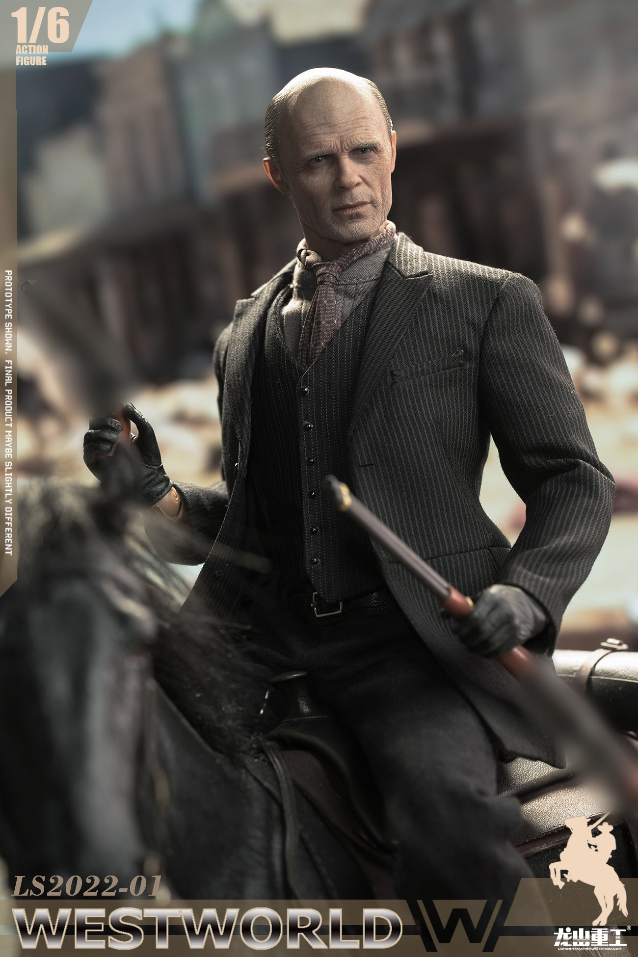 [สั่งจอง]Longshan Heavy Industry 1/6 : Western Paradise Man in Black