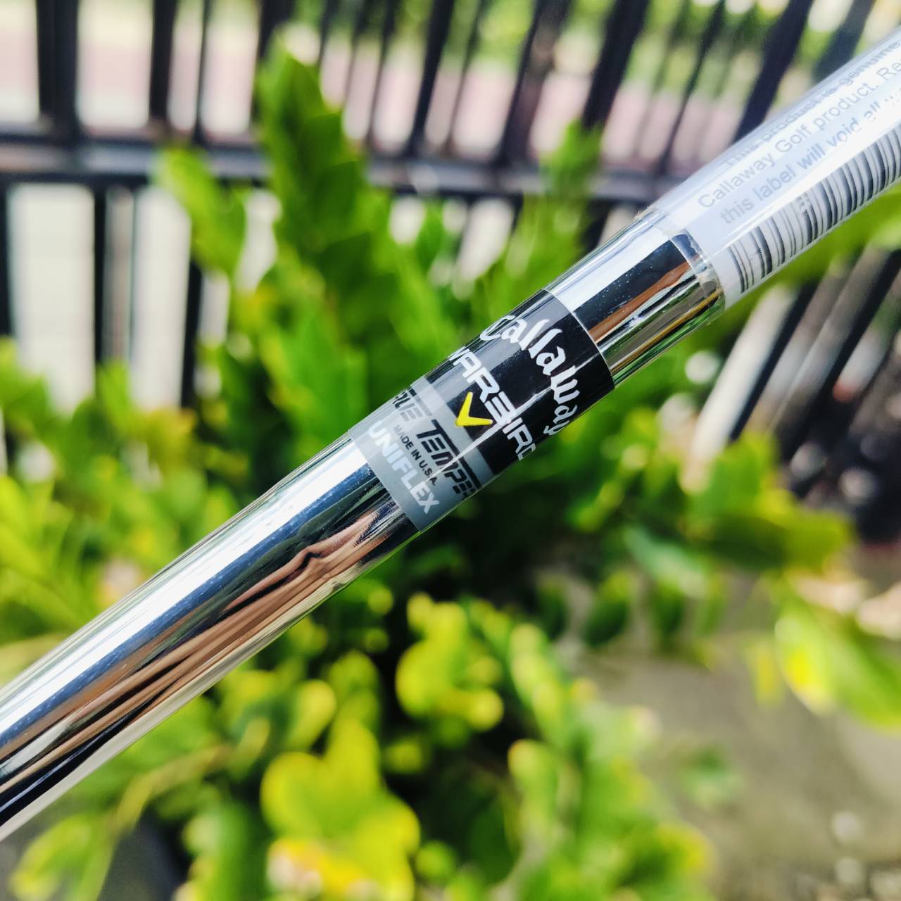 ชุดเหล็ก Callaway WAR BIRD ก้าน UNI FLEX สภาพสวยมาก สติ๊กเกอร์ที่ก้านครบ เดิมๆเลยค่ะ ตีง่ายอย่างมาก และช่วยให้ตีตรง ชดเชยความผิดพลาดสูงสุด ระยะดีมาก ไม้กอล์ฟพรีเมี่ยมมือสอง ของแท้ By NakaraLuxurious