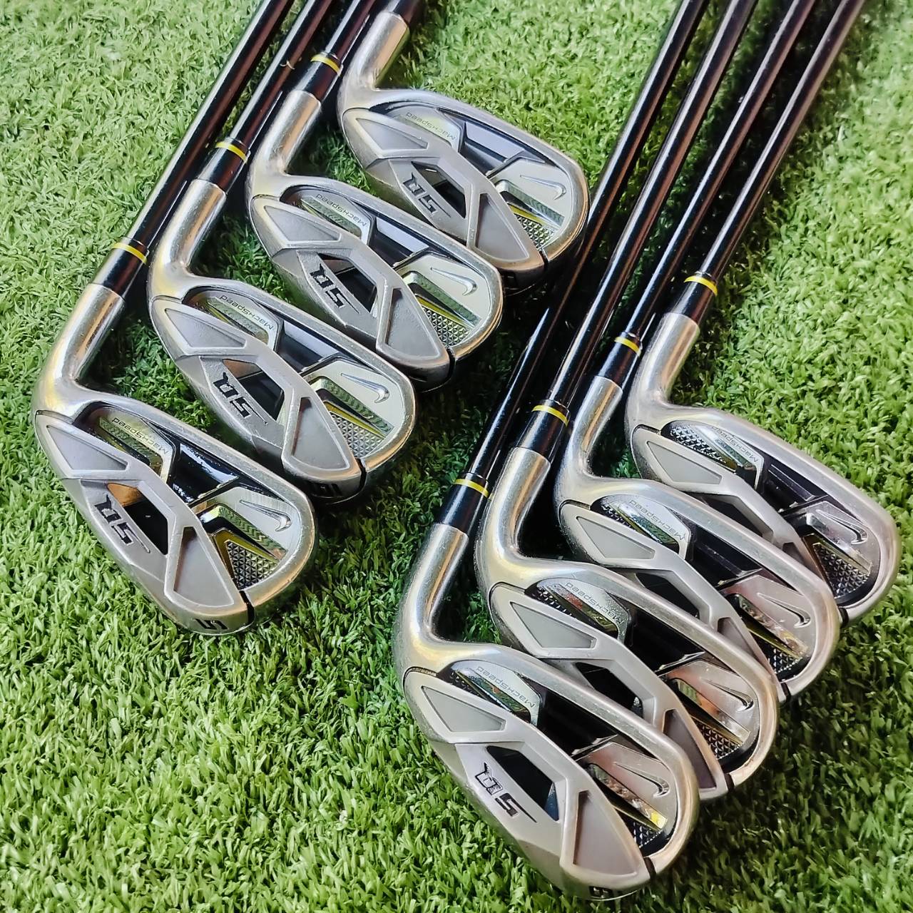 **ชุดเด็ด**Nike SQ Machspeed Irons ก้าน BASSARA FLEX R ทั้งชุด ก้านเทพ เหล็กหน้าเด้ง และออกแบบโพรง CAVITY ให้ตีง่ายแบบสุดๆ ไม้กอล์ฟพรีเมี่ยมมือสอง ของแท้ By NakaraLuxurious