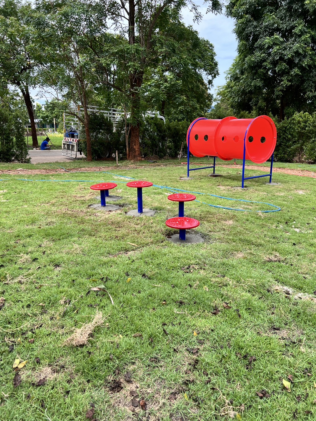 ทางเดินต่างระดับ Stepping Paw เครื่องเล่นสนามเด็ก เครื่องเล่นสุนัข ของเล่นหมา ฝึกสุนัข ฝีกทรงตัวเด็ก