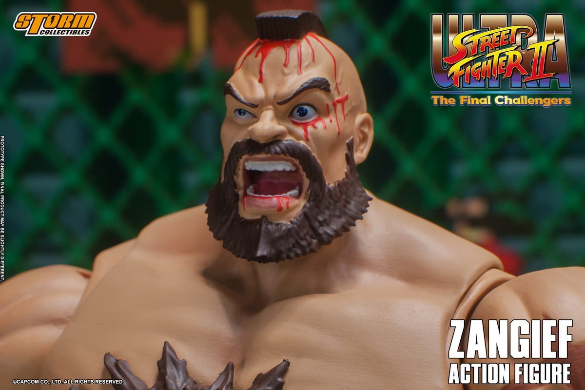 [สั่งจอง]Storm Toys CPSF22 1/12 : ULTRA STREET FIGHTER II - ZANGIEF