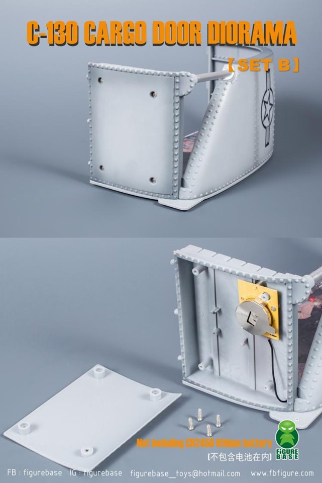 [สั่งจอง] Trickyman C-130 Cargo Door Diorama Set A/B