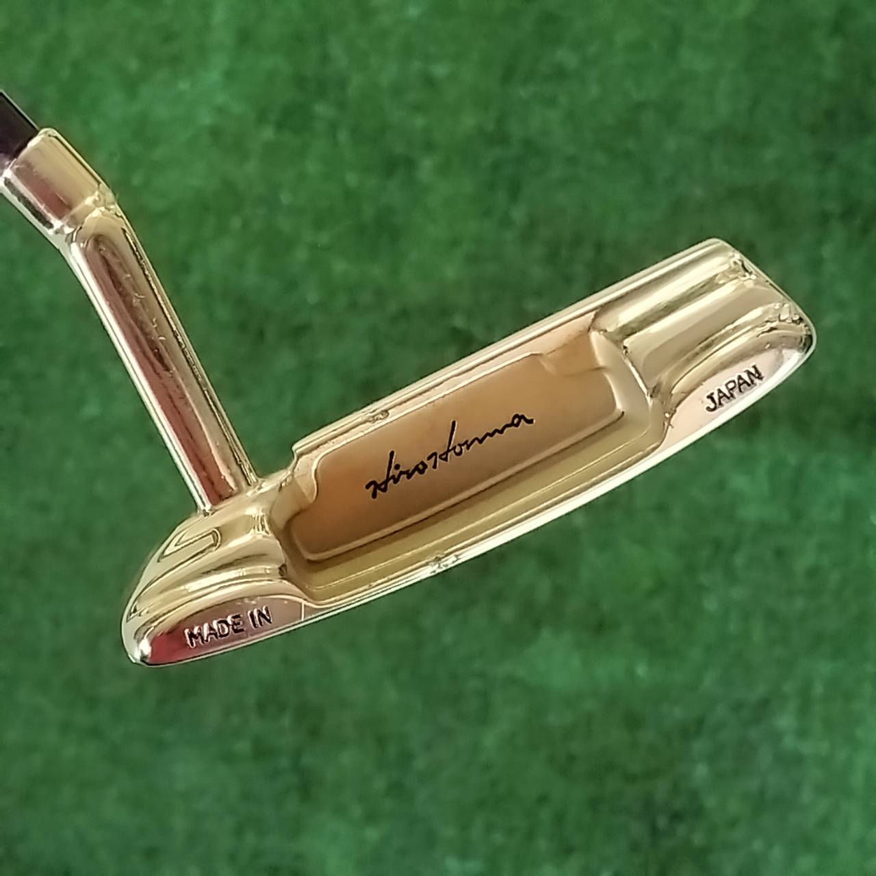 Honma CB8032 Putter Copper Gold Excellent JDM Japan Rare Beautiful Blade Hiro Honma Made In Japan SAKATA ไม้กอล์ฟพรีเมี่ยมมือสอง ของแท้ By NakaraLuxurious