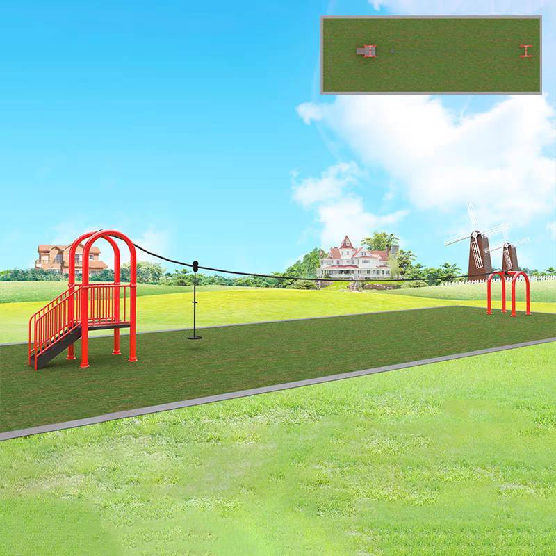 ซิปไลน์ (Zip line) เครื่องเล่นโหนสลิง สั่งนำเข้าจากต่างประเทศ