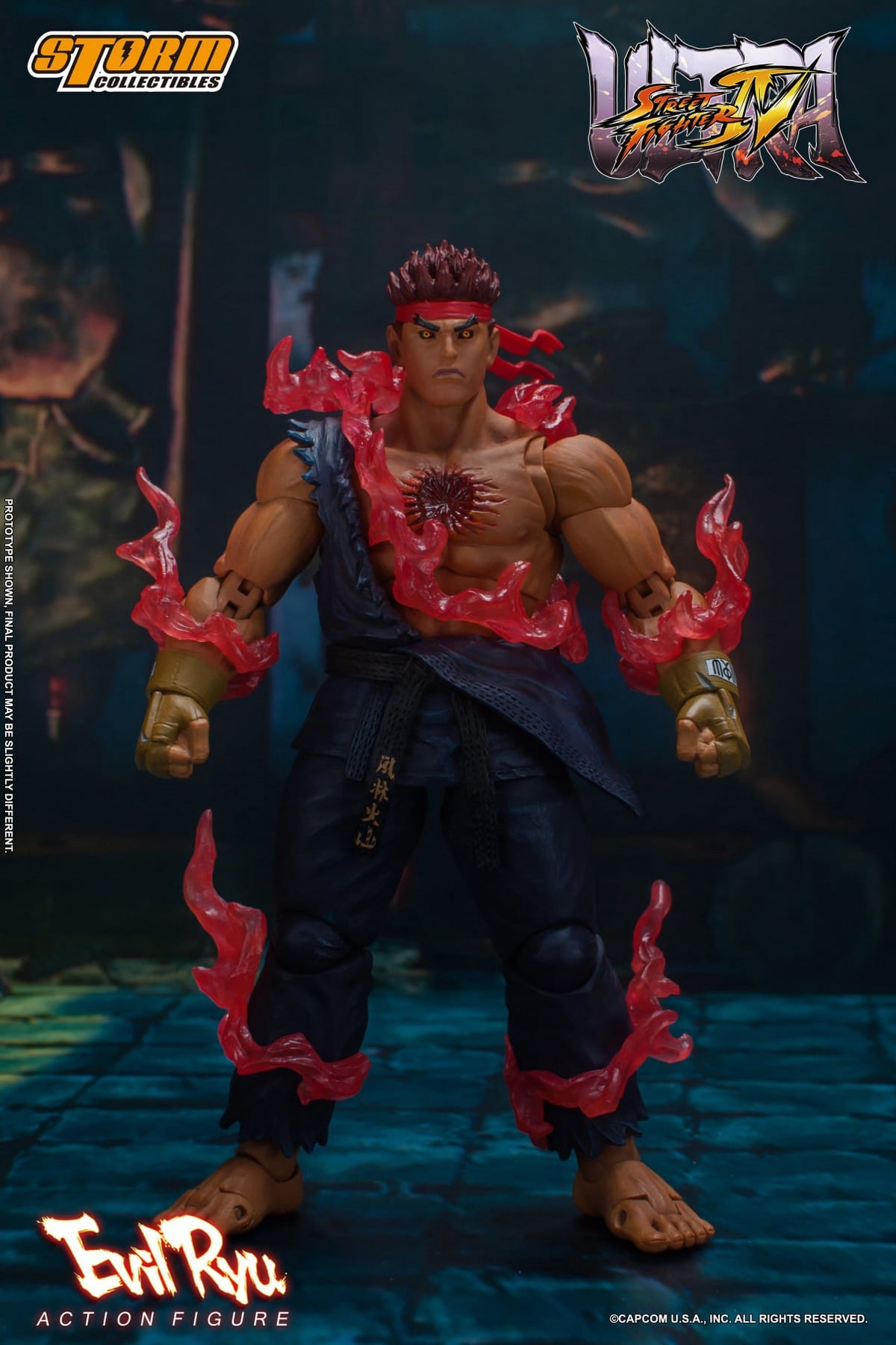 [สั่งจอง]Storm Toys CPSF21 :Street Fighter IV - EVIL RYU