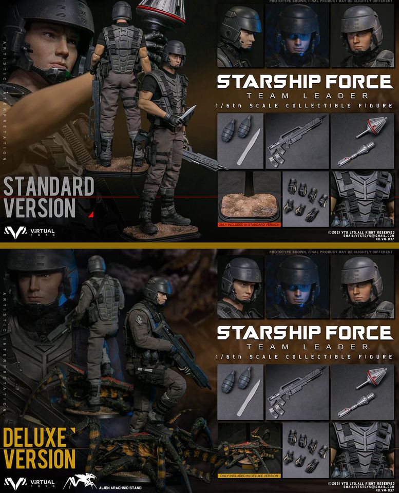 [สั่งจอง]VTS TOYS VM037 1/6 : Starship Force-Team Leader