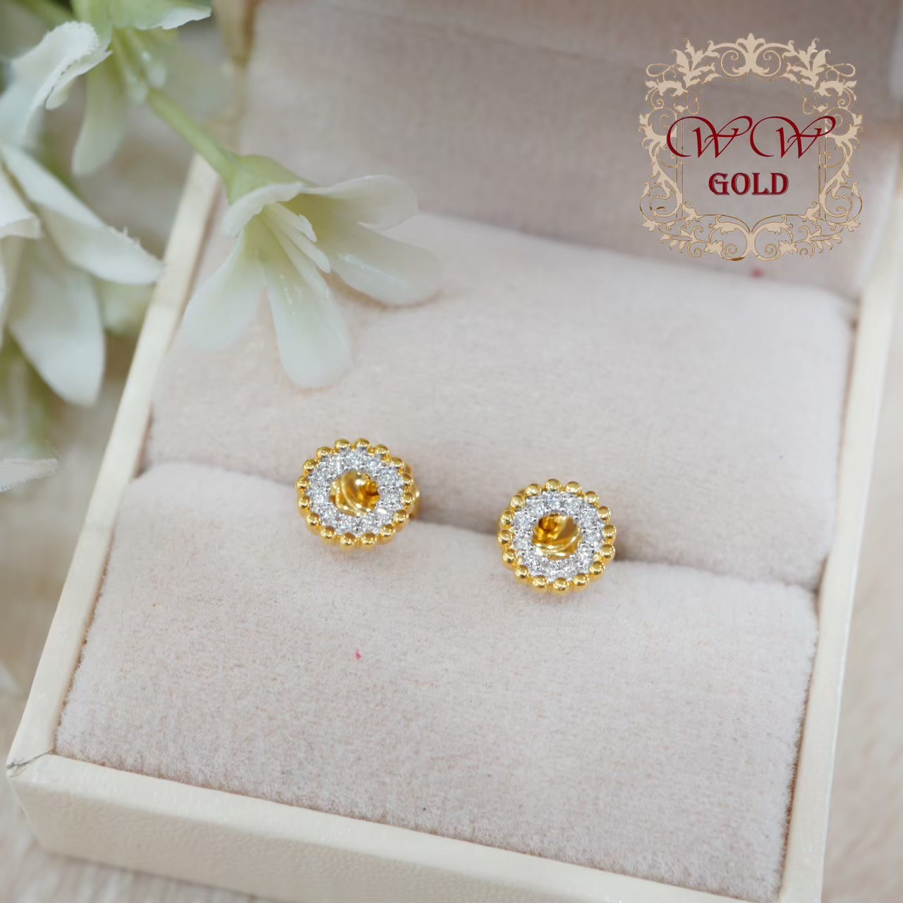 ต่างหูวงกลม^^