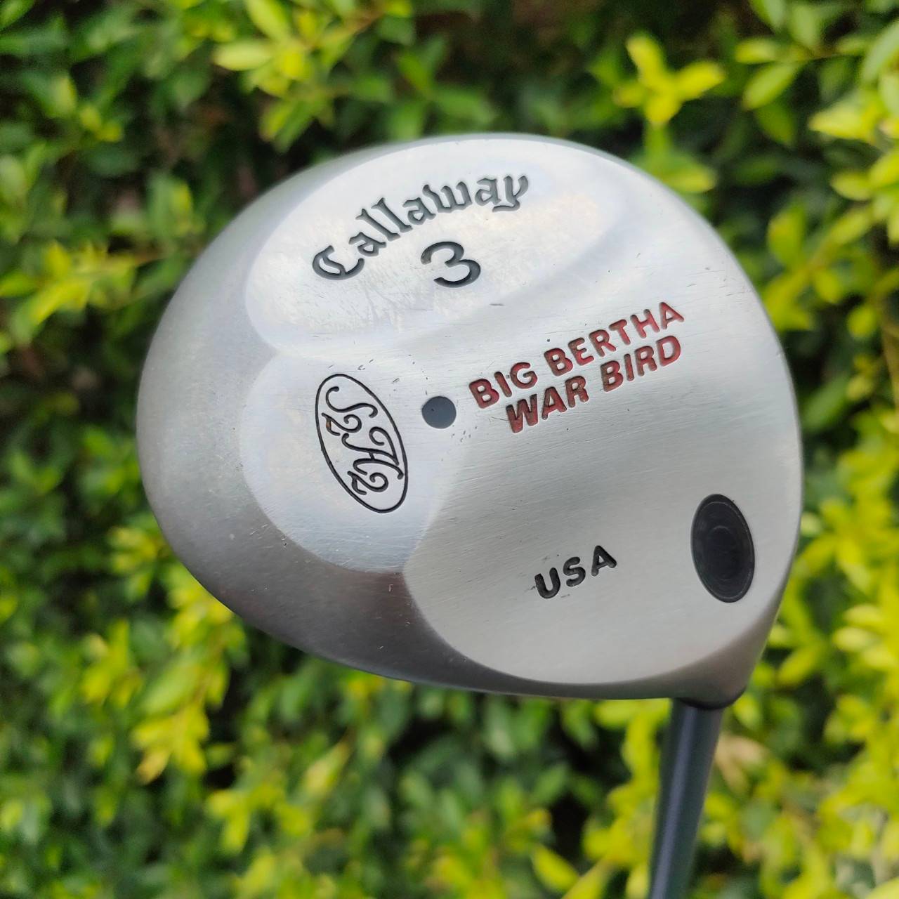 FW3 CALLAWAY BIG BERTHA WAR BIRD USA ก้าน กราไฟต์ รุ่นนี้ตีง่ายมากๆ และไกลสุดๆ เป็นไม้ Calssic ที่ควรค่าแก่การใช้ในปัจจุบัน รุ่นใหม่ๆยังสู้ไม่ได้ ถ้า WAR BIRD มั่นใจได้เลย