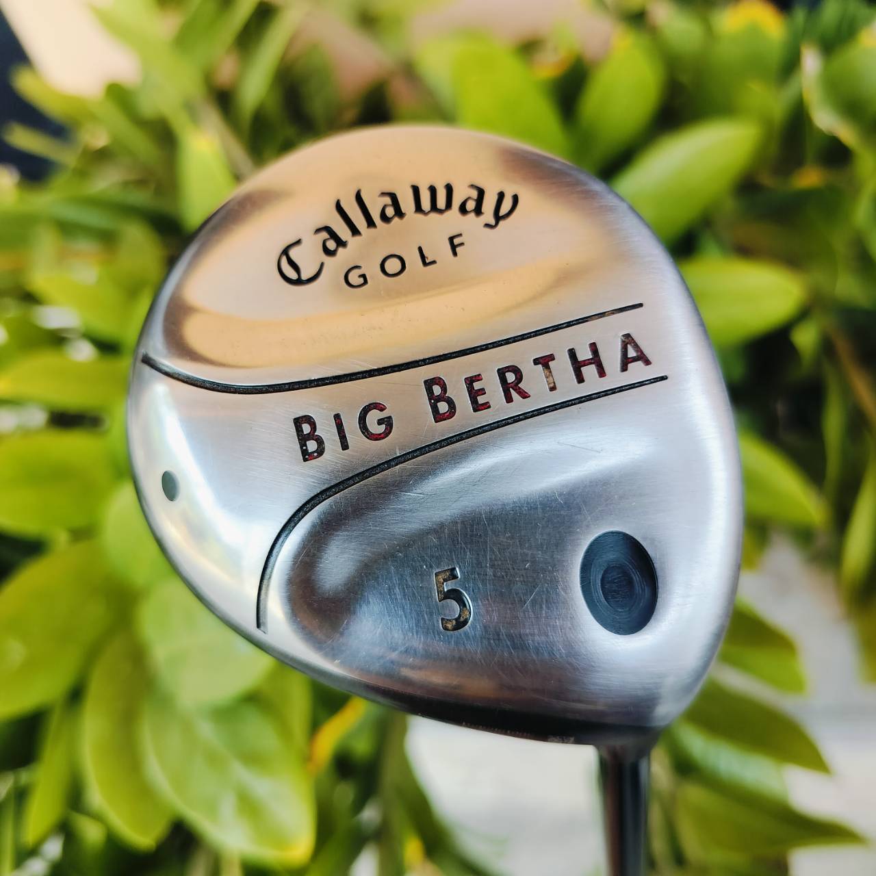 FW5 Callaway BIGBERTHAR วัสดุ BETA TITANIUM เสียงเพราะ หน้าสัมผัสใส ตีไกล ก้านเสียบทะลุ ตีลูกลอยง่ายอย่างมาก รุ่นดังค่ะ ไม้กอล์ฟพรีเมี่ยมมือสอง ของแท้ By NakaraLuxurious