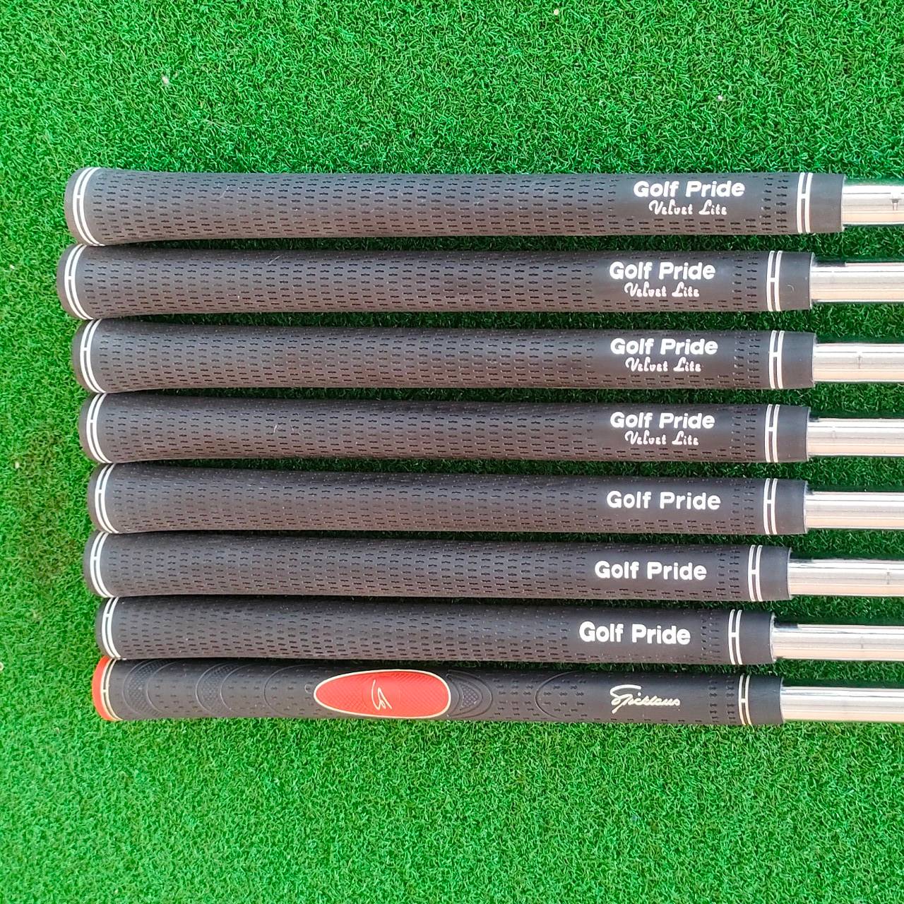 ชุดเหล็ก TAYLORMADE RAC มีเหล็ก 3-9 เเละ PW ก้าน N.S.PRO 950GH FLEX R กริพ GOLF PRIDE เบาทั้งชุด เหล็ก FORGED