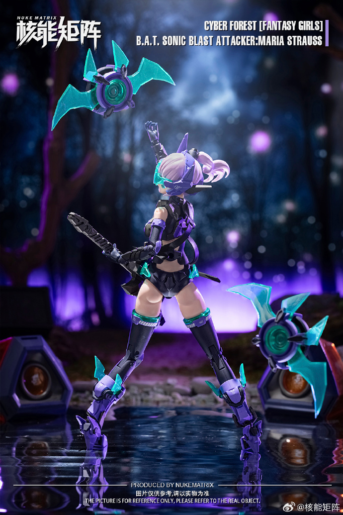 [พร้อมส่ง] Nuke Matrix FF0115 1/12 : Cyber Forest Fantasy Girls B.A.T. Type (โมเดลพลาสติกคิท ต้องนำไปประกอบ)"