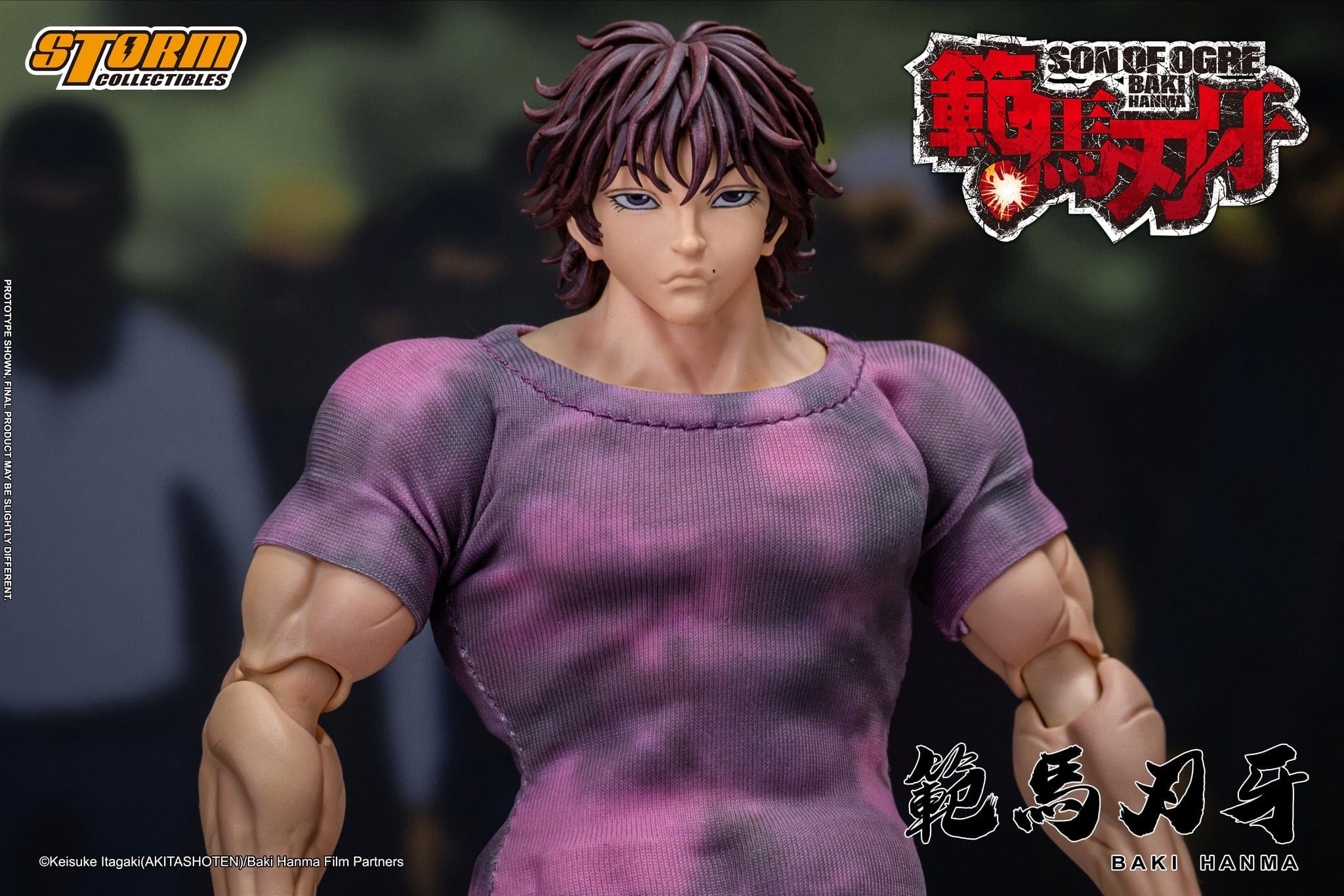 [สั่งจอง]Storm Toys KIBK05 1/12 : SON OF THE OGRE : Baki Hanma