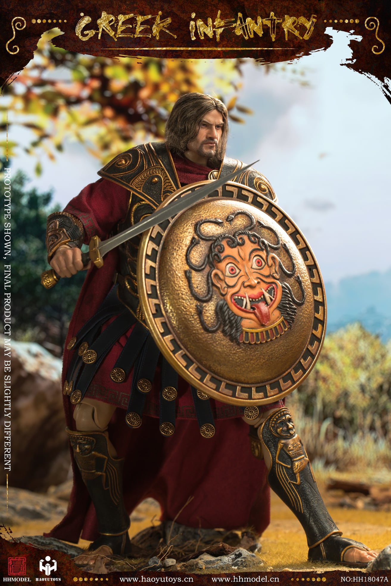 [สั่งจอง]HHMODEL x HAOYUTOYS HH18047 1/6 : Imperial Army-Greek Infantry Gold Edition