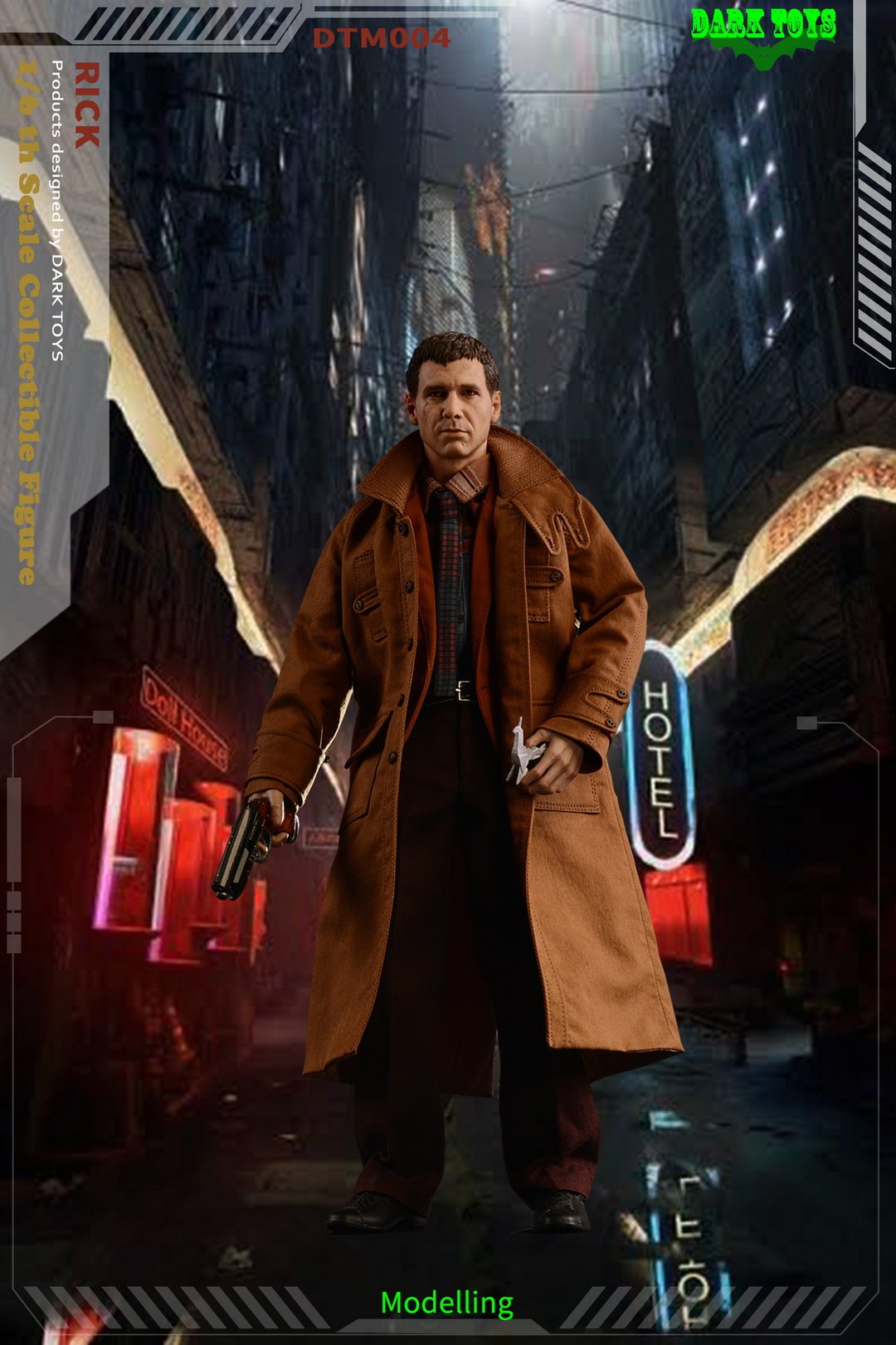 [สั่งจอง]DARK TOYS DTM004 1/6 : Blade Runner - Rick DX (Re-issue)