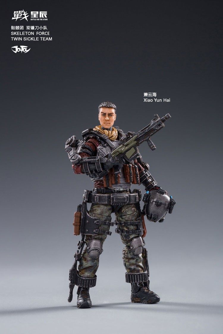 [สั่งจอง]JOYTOY JT0173 1/18 Skeleton Forces Double Sickle SQUAD + JT0265 Helan