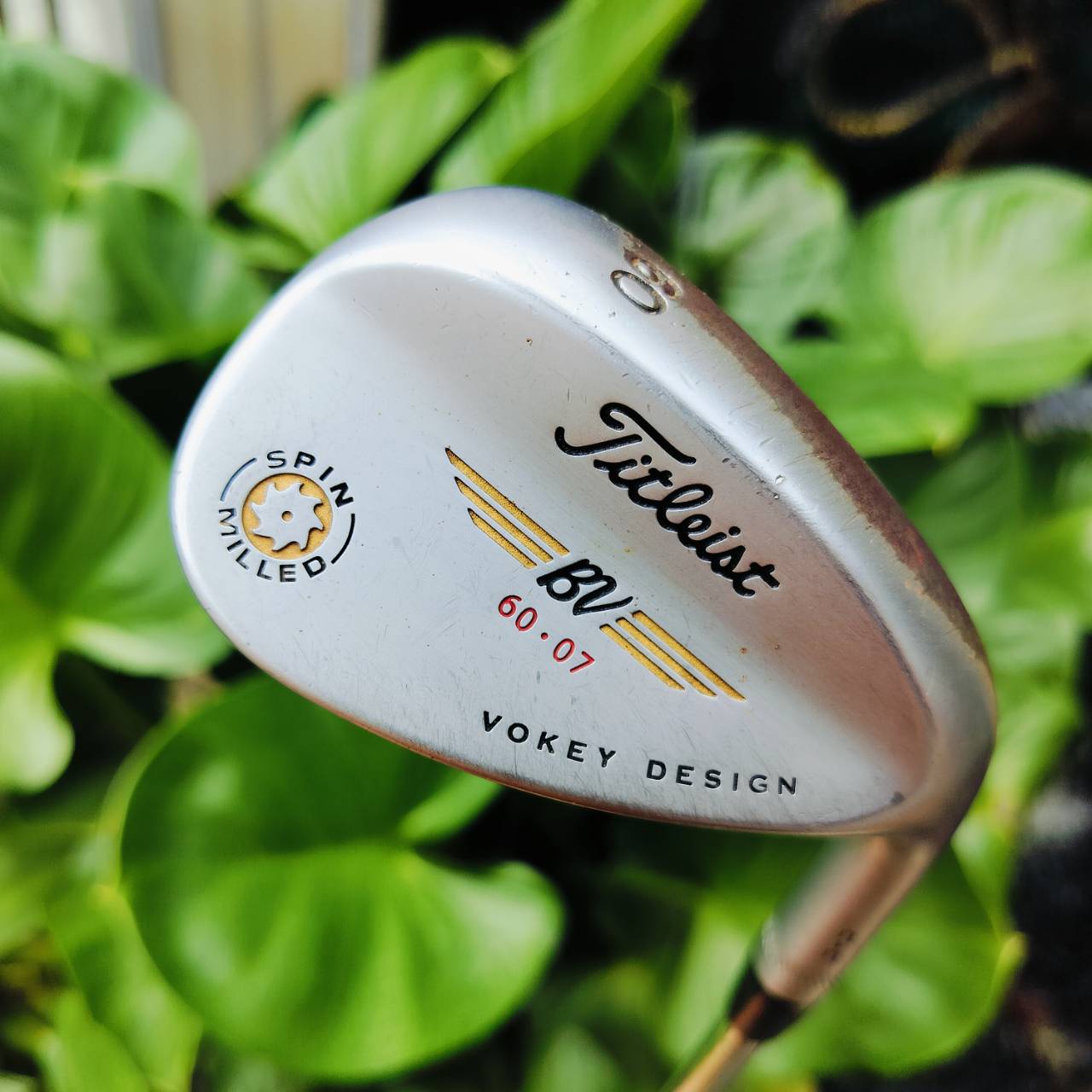 WEDGE Titleist VOKEY DESIGND องศา 60 BOUNCE 7 WEDGE FLEX ตัว SPINMILLED ตกหยุดๆถอยๆเลยค่ะ ต้นตำหรับ ของดี ราคาดีเลยค่ะ ไม้กอล์ฟพรีเมี่ยมมือสอง ของแท้ By NakaraLuxurious