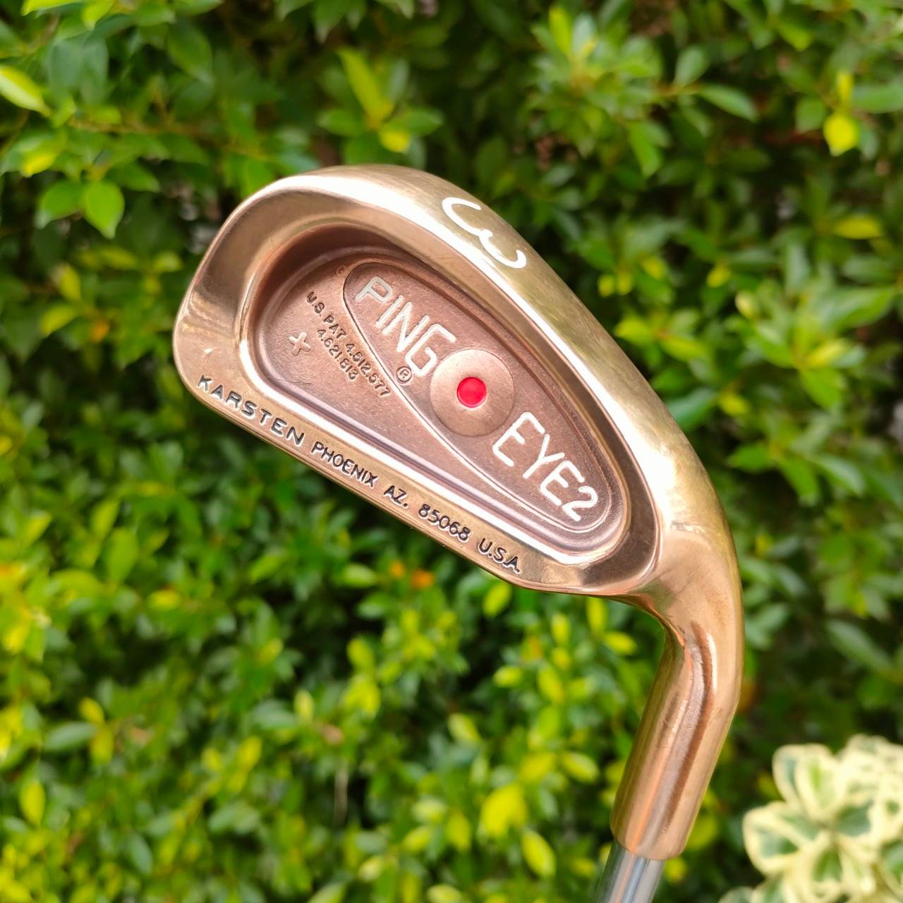 ชุดเหล็ก PING EYE2 จุดส้ม มีเหล็ก 3-9 เเละ PW SW ครบ, ทองแดง BECU BERYLLIUM COPPER เป็นสุดยอดวัสดุที่หาไม่ได้ในปัจจุบัน และร่องเป็นร่อง U คมมาก!! ไม้กอล์ฟมือสอง ของแท้ BY NakaraLuxurious