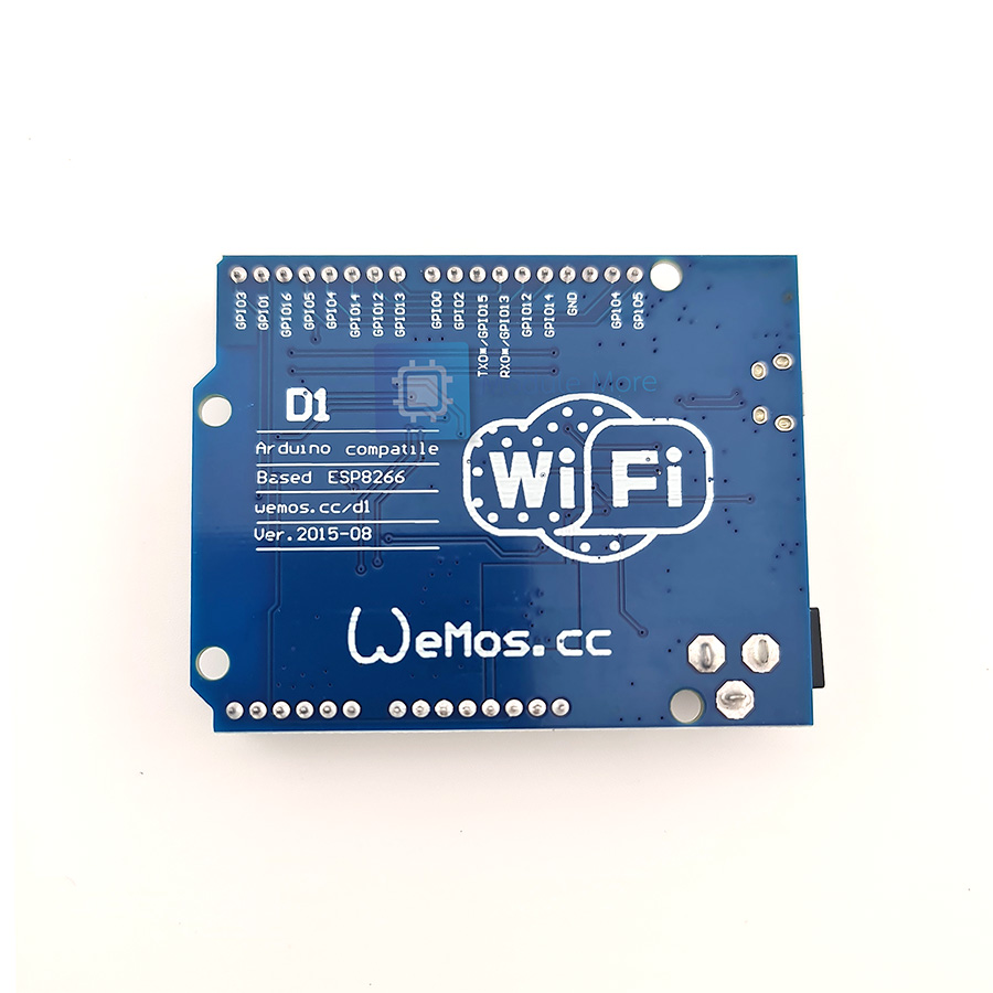 บอร์ด ESP-12E แบบใช้กับ Shield uno ได้ WeMos D1 CH340 WiFi Development Board ESP8266 ESP-12E
