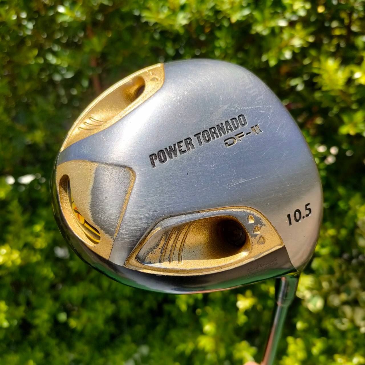 DRIVER KASCO POWER TORNADO DF-II องศา 10.5 ก้าน POWER TORNADO DF-II FLEX R น้ำหนักของก้าน 49 กรัม ความยาวของก้าน 46 นิ้ว ไม้กอล์ฟมือสอง ของแท้ BY NakaraLuxurious