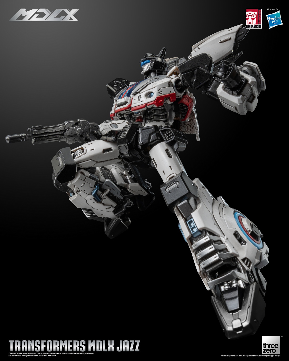 [สั่งจอง] Threezero 3Z03380W0 6" : Transformers MDLX - Jazz