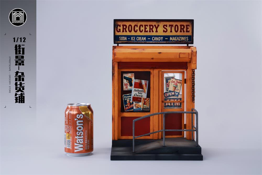 [สั่งจอง] MMMTOYS 1/12 - M2506 : Streetscape - Grocery Store
