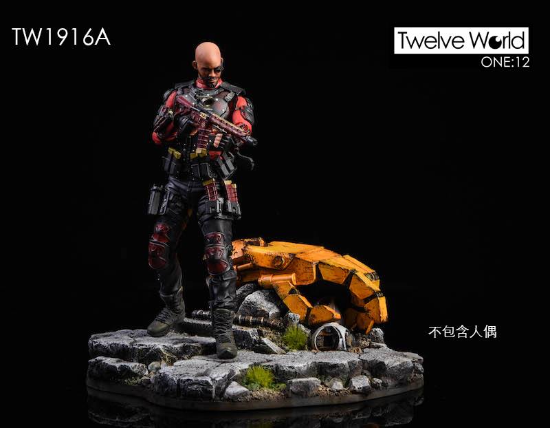 [สั่งจอง]TWTOYS 1/12 The ruins of the battlefield TW1916A TWTOYS 1/12 Mechanical dog TW1916 B/C/D/E