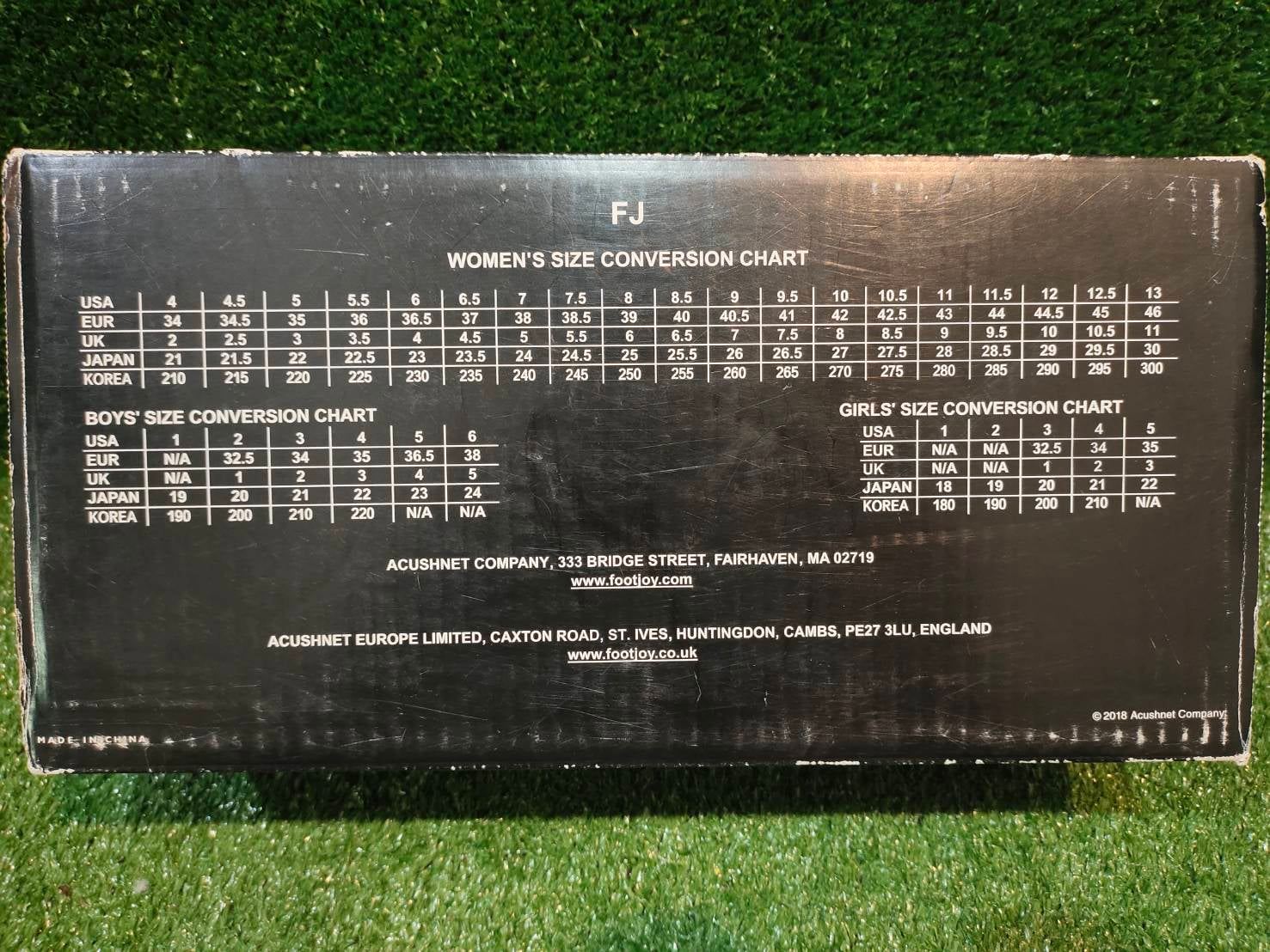 รองเท้ากอล์ฟ FOOTJOY DNA สำหรับสุภาพสตรี เบอร์ 6.5