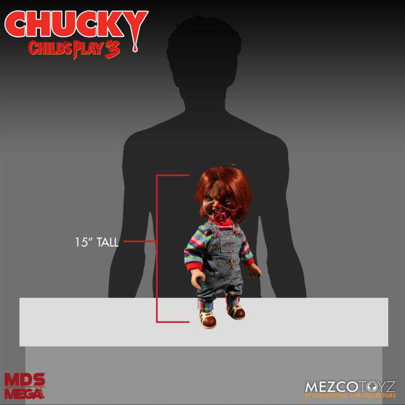 [สั่งจอง] Mezco Toyz : MDS Mega Talking - Pizza Face Chucky [Re issue]