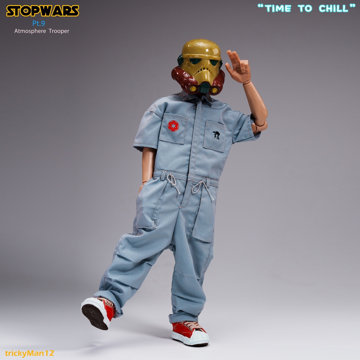 [พร้อมส่ง]trickyMan12 1/6 : STOPWARS Atmosphere Trooper Set -Pt.9
