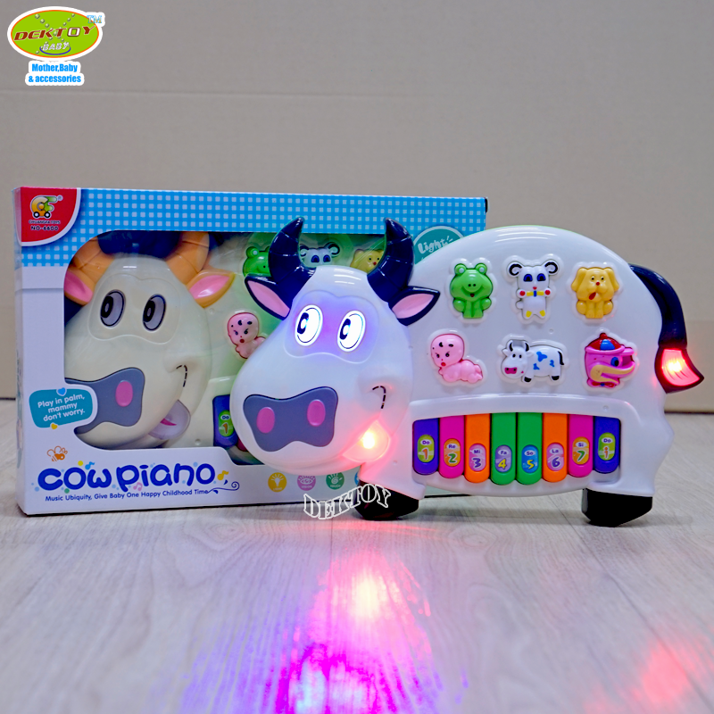 ของเล่นเด็กเปียนโน วัว