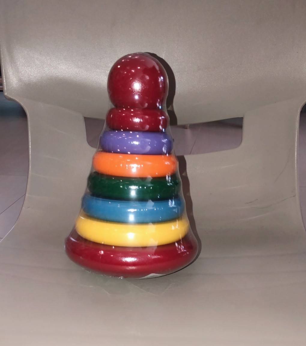 เจดีย์สลับสี(ใหญ่) , ของเล่นไม้, ของเล่นเสริมพัฒนาการ, ของเล่นเด็กอนุบาล, สื่อการสอนเด็กอนุบาล วัสดุและสี ปลอดภัยต่อเด็ก มีมาตรฐาน มอก. ตามที่ สพฐ. กำหนด