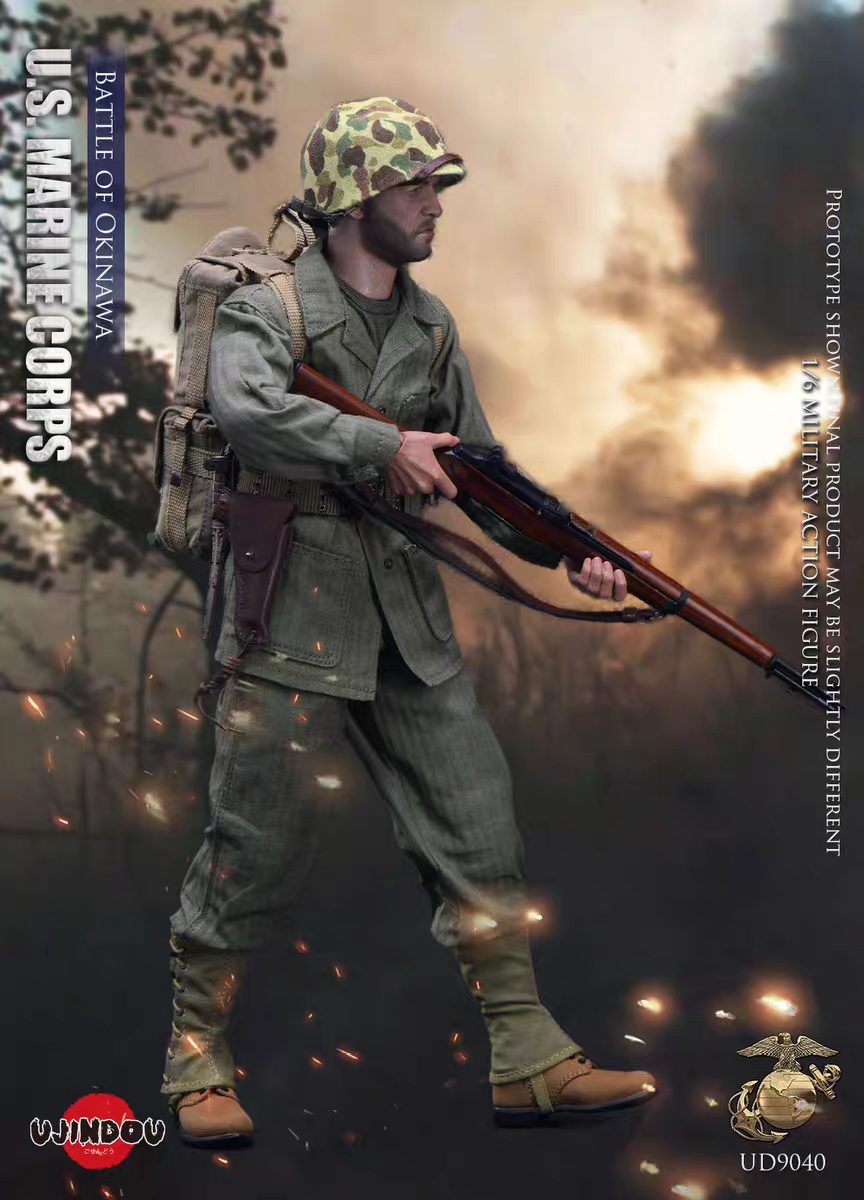 [สั่งจอง] UJINDOU UD9040 1/6 : WWII US Marine Corps Battle Of Okinawa
