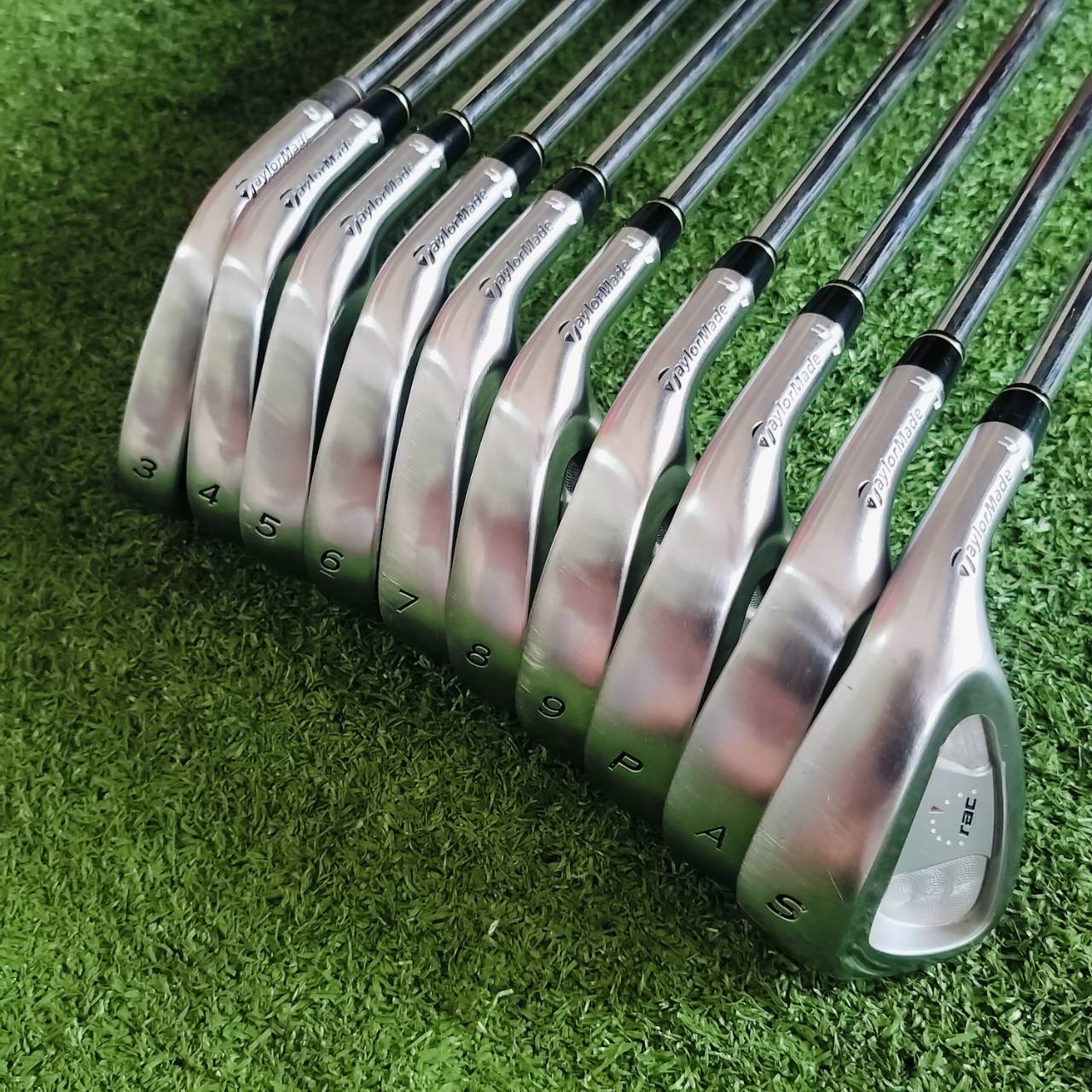 ชุดเหล็ก Taylormade RAC LT ก้าน NS PRO 850 FLEX S ก้านเหล็กเบามากๆ 85 กรัม ชุดใหญ่มาก 10 ชิ้น เลยค่ะ ไม้กอล์ฟพรีเมี่ยมมือสอง ของแท้ By NakaraLuxurious