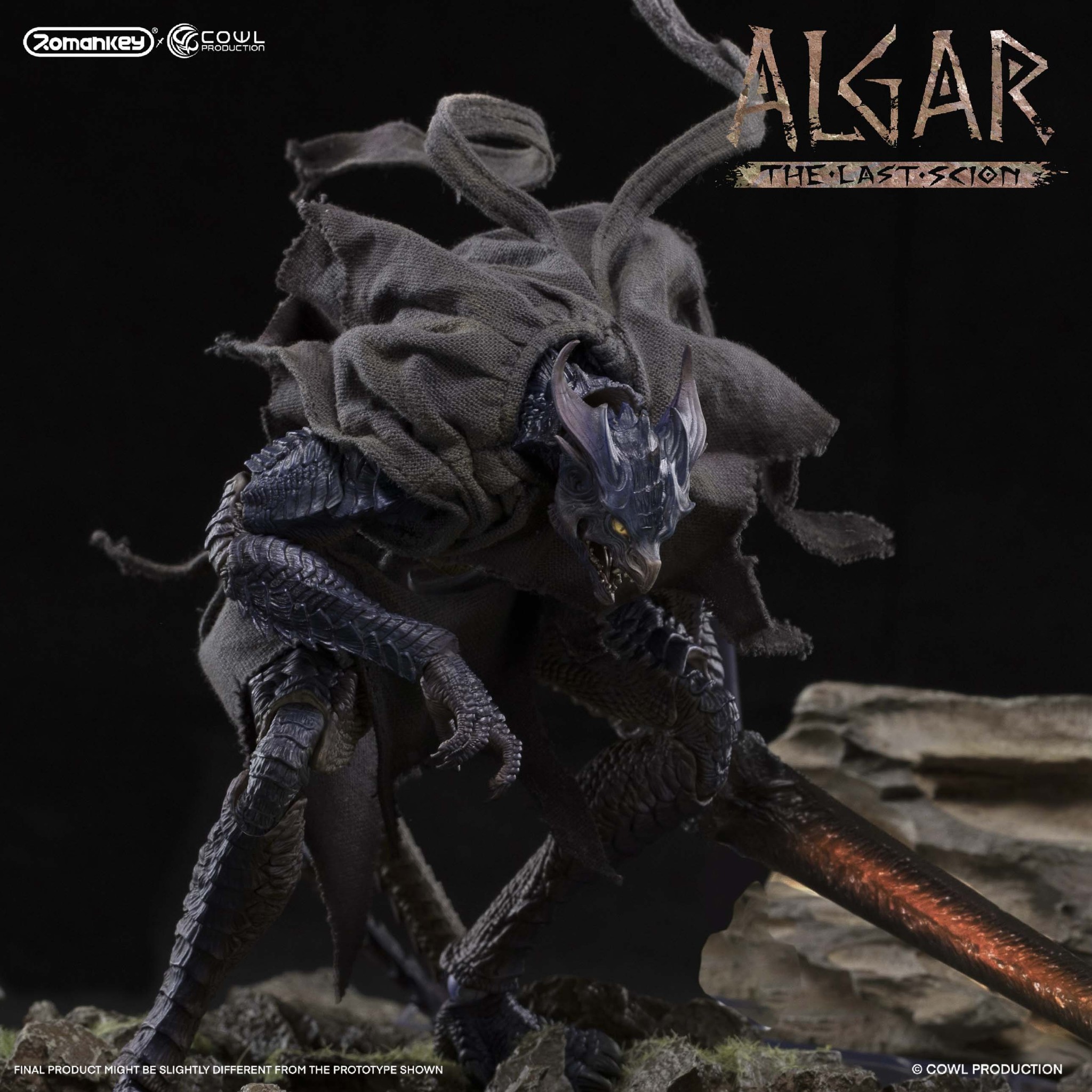 [สั่งจอง] Romankey X COWL 1/12 : Alga The Last Scion (18Cm)