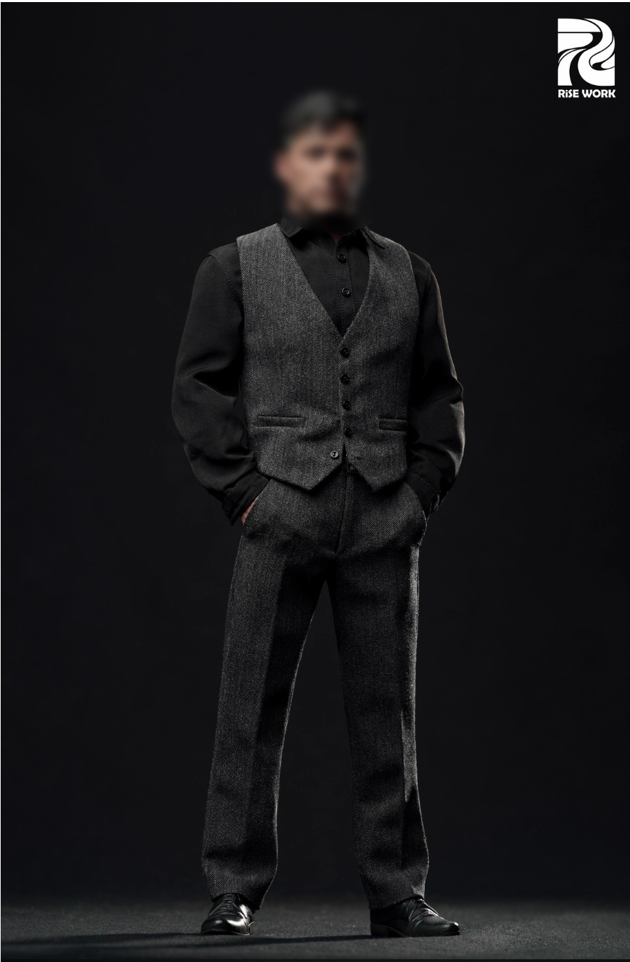 [สั่งจอง]Rise Work RW05 1/6 : BAT MAN Gray Vest Costume Hangtag Set