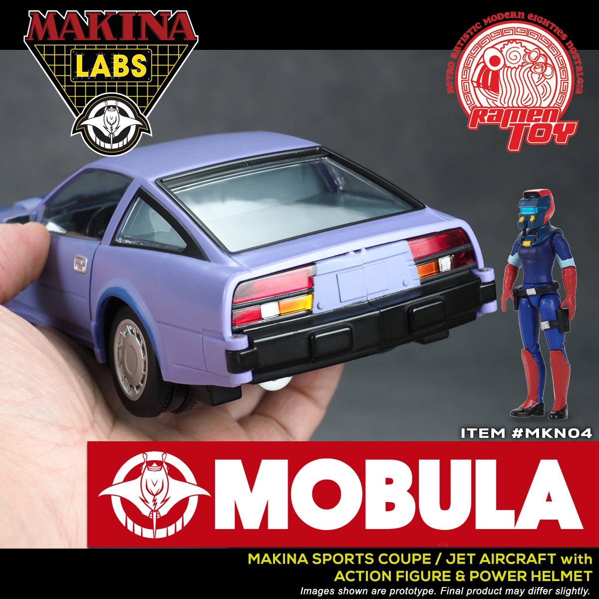 [สั่งจอง]Ramen Toy MKN04 : MAKINA LABS MOBULA
