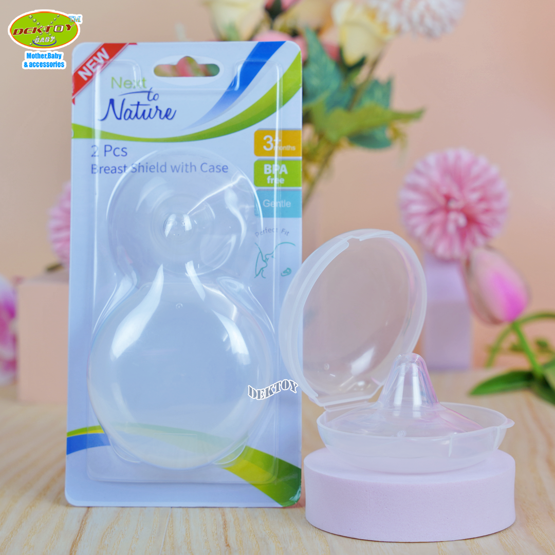 NEXT TO NATUR ยางซิลิโคนป้องกันหัวนมมารดา 2 ชิ้น NTN8120