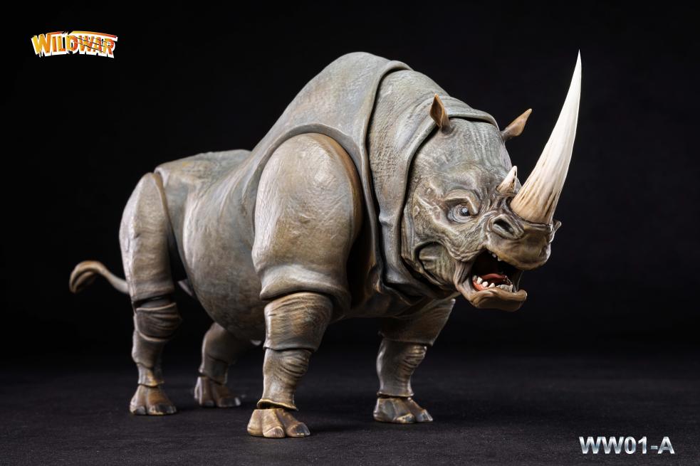 [สั่งจอง] Wild War WW-01 1/12 : giant horned rhinoceros