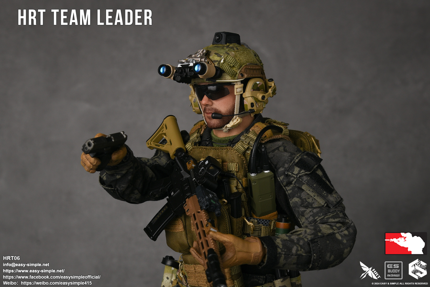 [สั่งจอง]Easy&Simple HRT06 1/6 : HRT TEAM LEADER