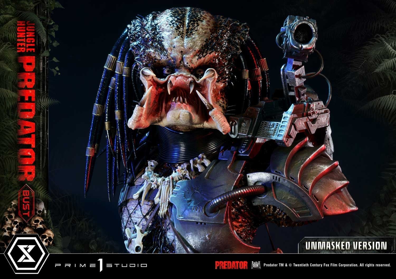 [สั่งจอง]Prime 1 Studio 1/3 : Jungle Hunter Predator Bust (Predator 1987)