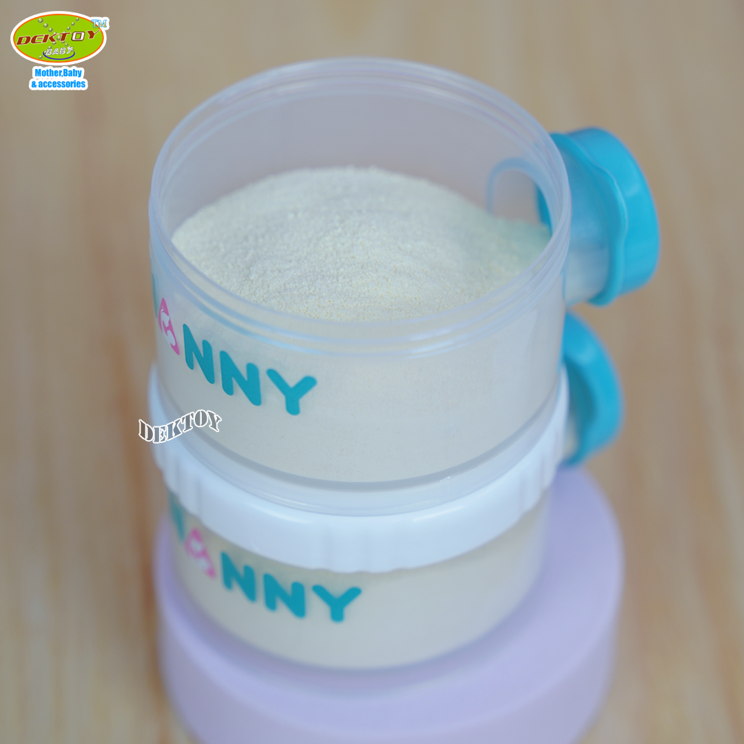 NANNY แนนนี่ ชั้นแบ่งนม 3 ชั้นแบบเปิดข้างคลาสสิค N201