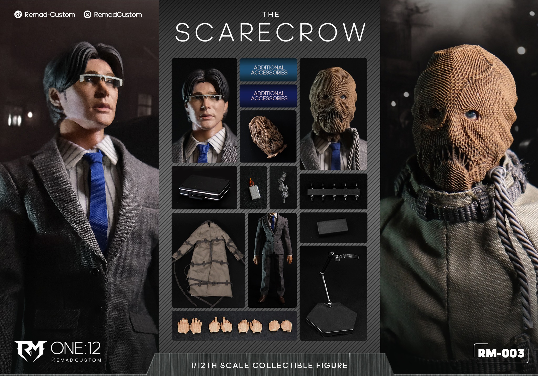 [สั่งจอง]Remad Custom 1/12 - RM-003 : The Scarecrow
