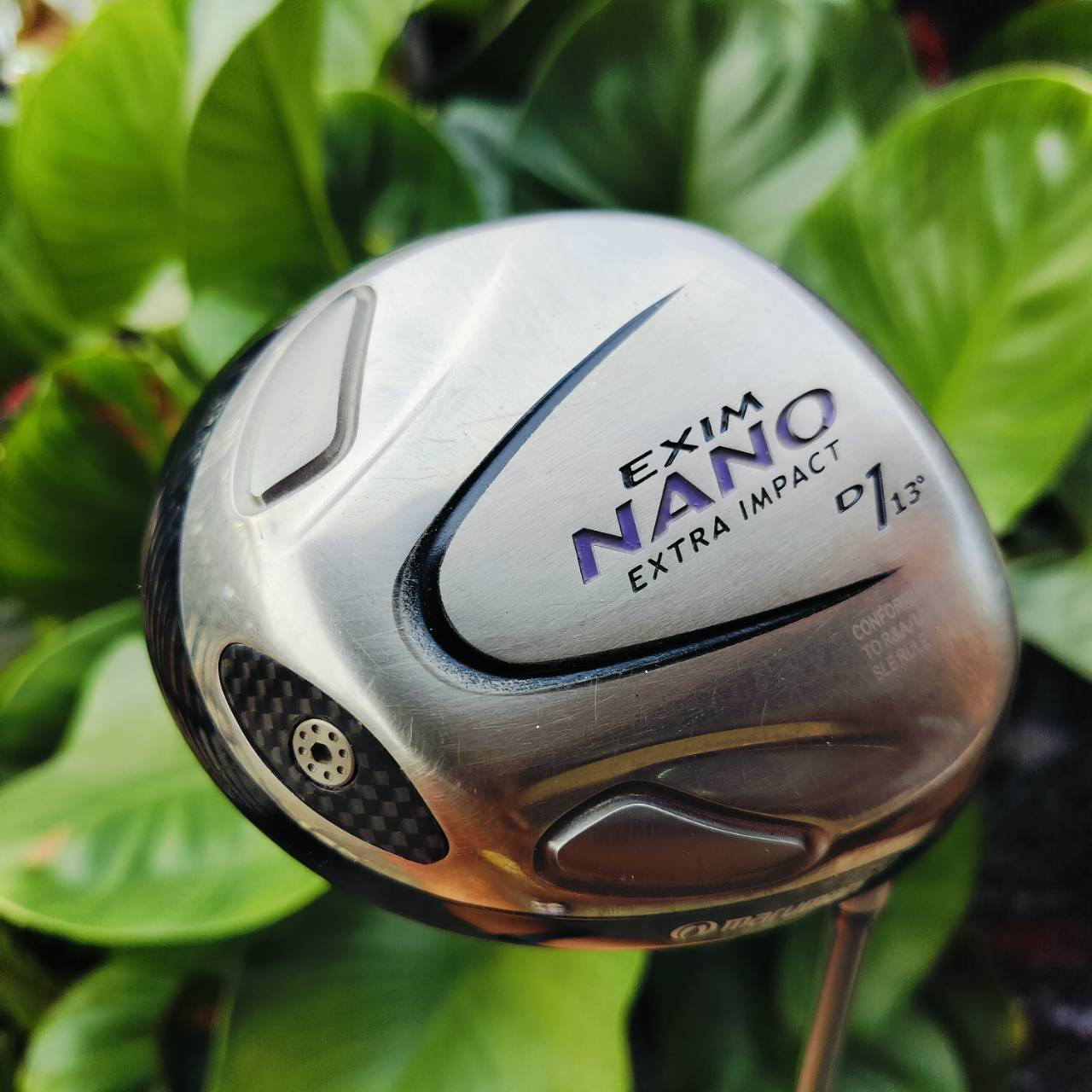 *** ไม้กอล์ฟสำหรับผู้หญิง *** DRIVER EXIM NANO EXTRA IMPACT องศา 13 ก้าน NANO CARBON หน้าเด้ง แต่ไม่เกินกฎ แข่งได้ ตีไกลมาก ไม้กอล์ฟพรีเมี่ยมมือสอง ของแท้ By NakaraLuxurious