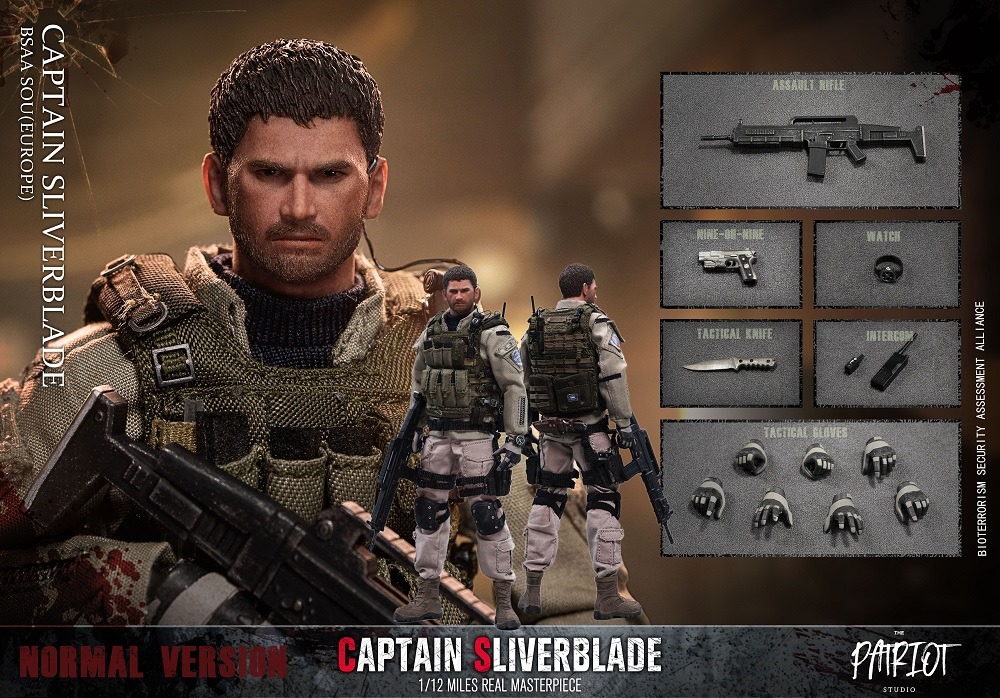 [สั่งจอง]Patriot Studio 1/12 : Resident Evil 6 - Chris