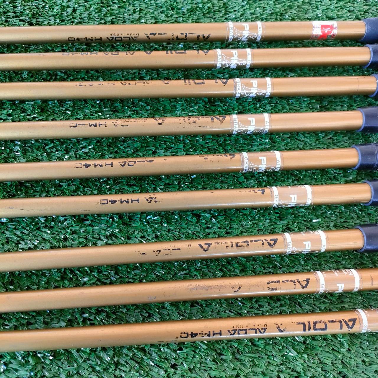 ชุดเหล็ก PING EYE 2 PLUS จุดส้ม มีเหล็ก 3 - 9 เเละ PW SW ก้าน ALDILA PING FLEX R