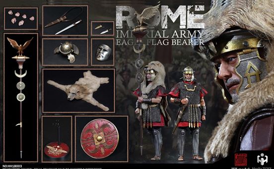 [สั่งจอง]HH Model X HAOYU TOYS 1/6 hh18003 Imperial Army Eagle Flag Bearer (Aquilifer)