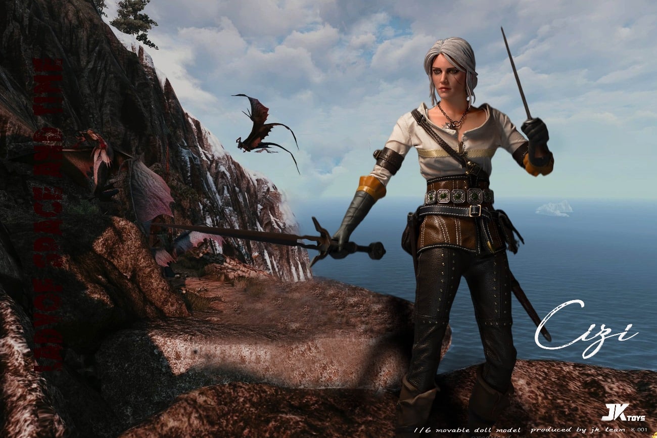 [สั่งจอง]JKTOYS K-001 1/6 : Lady of space and time- Ciri