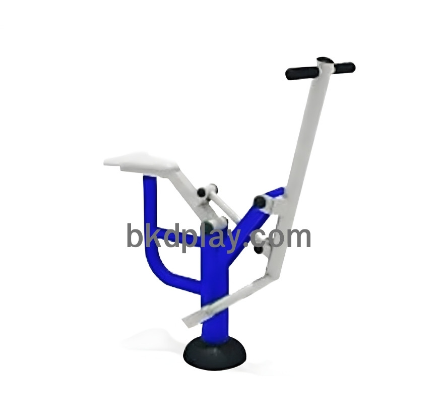 เครื่องออกกำลังกาย กลางแจ้ง ชุดอุปกรณ์ บริหารแขน ขา หน้าท้อง แบบม้าโยก ลานกีฬา อเนกประสงค์ สนามกีฬา ผลิตในไทย สั่งทำตามสีที่ต้องการได้